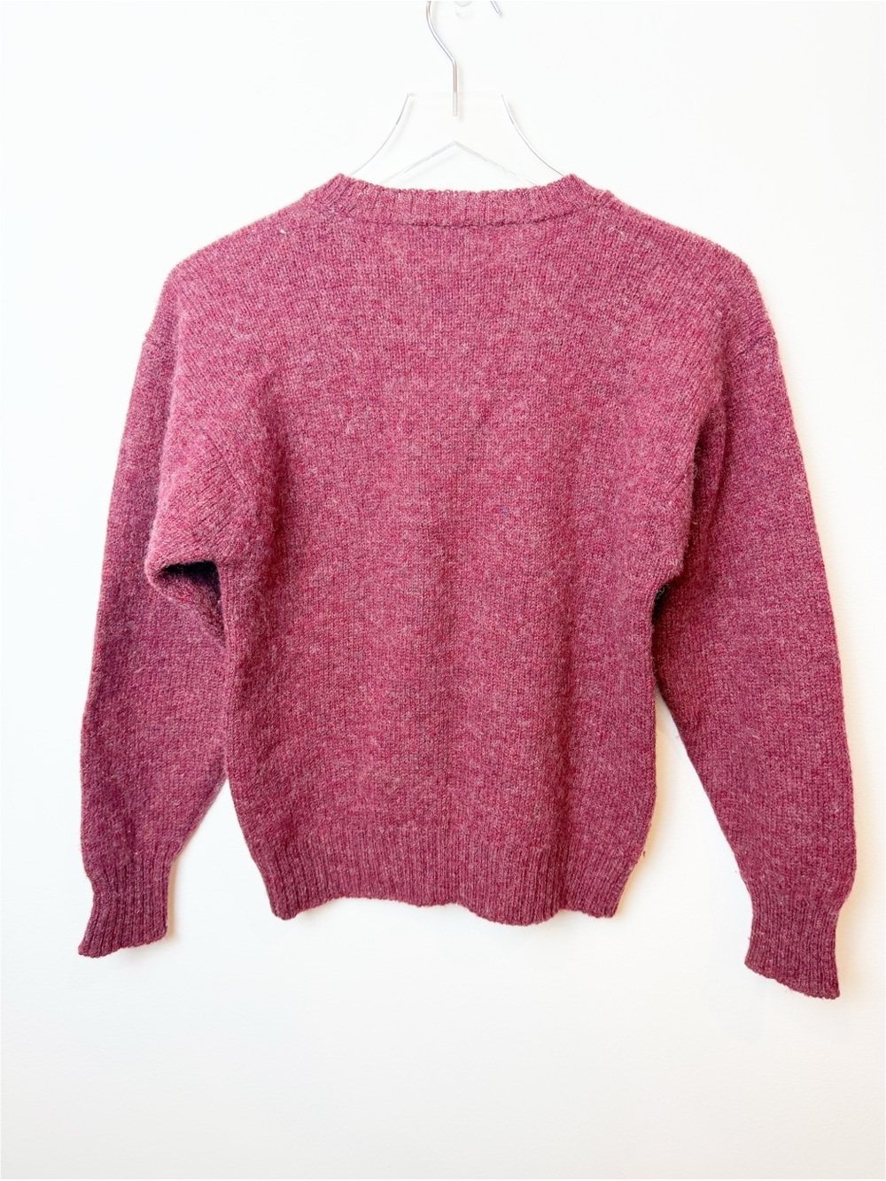 Deans of Scotland | Vintage Hand Knit Shetland Wool Ducks in Flight Sweater - Picture 4 of 4